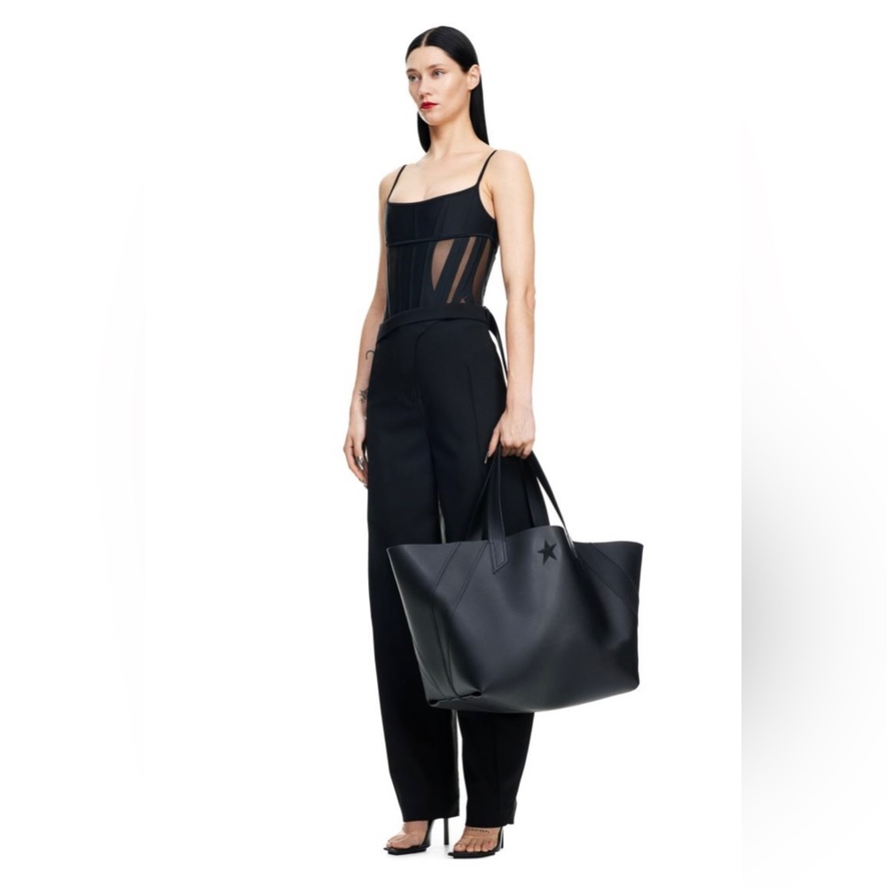 MUGLER X H&M shopper bag tote